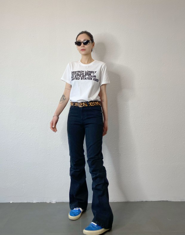 Black Stack Jeans #250205